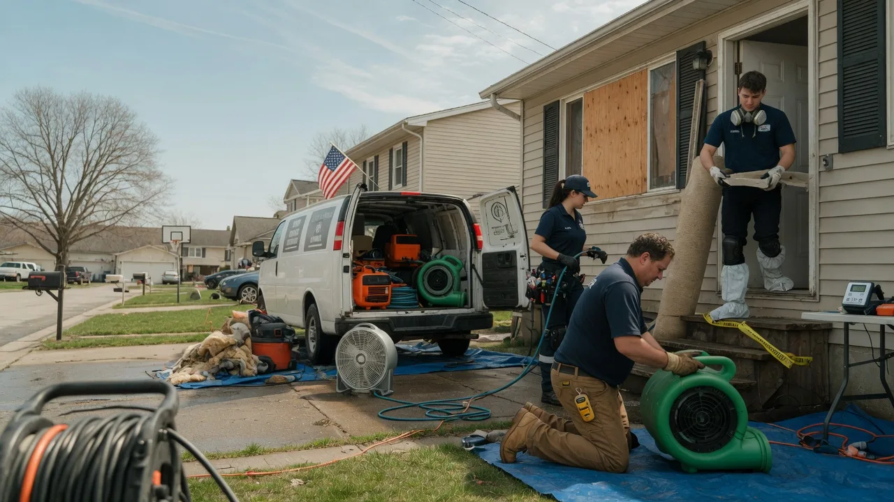Water Damage Restoration in Iron Mountain, MI near me